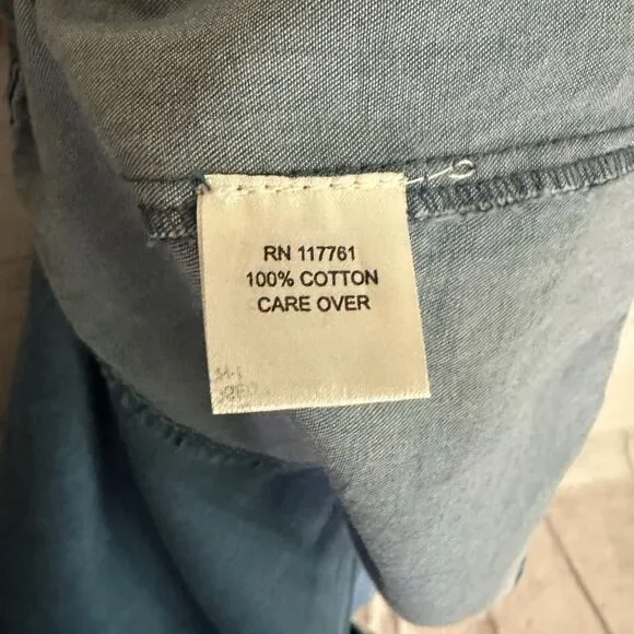 MPH Collection Blue Jean Mini Dress, Large - Picture 6 of 7